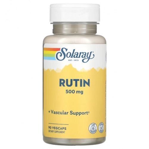 Рутин для здоровья сосудов Solaray 90 капсул Rutin