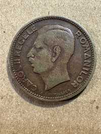 Moneda 10 lei 1930 Carol II Regele Romanilor