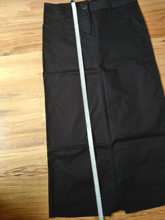 Пола, дълга, черна, памук