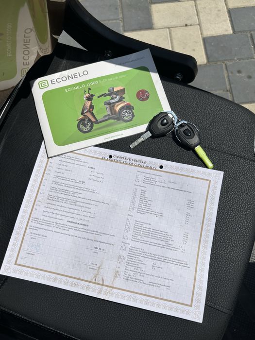 Vând scuter electric pentru persoanele cu dizabilitati