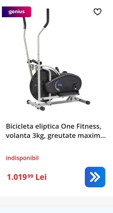 Vând bicicleta fitness