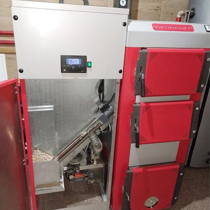 Centrala Peleți-Lemn, Tatramet Pell - 50kw, tabla otel 6mm