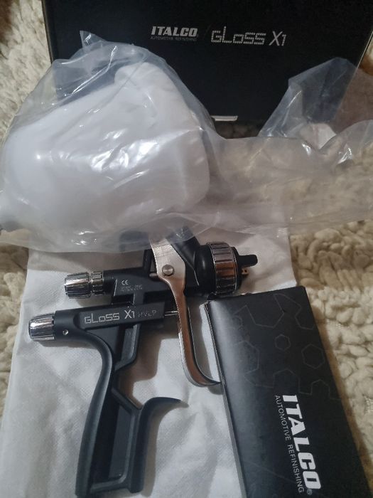 Професионален пистолет за боядисване Italco Gloss X1  1.3 HVLP