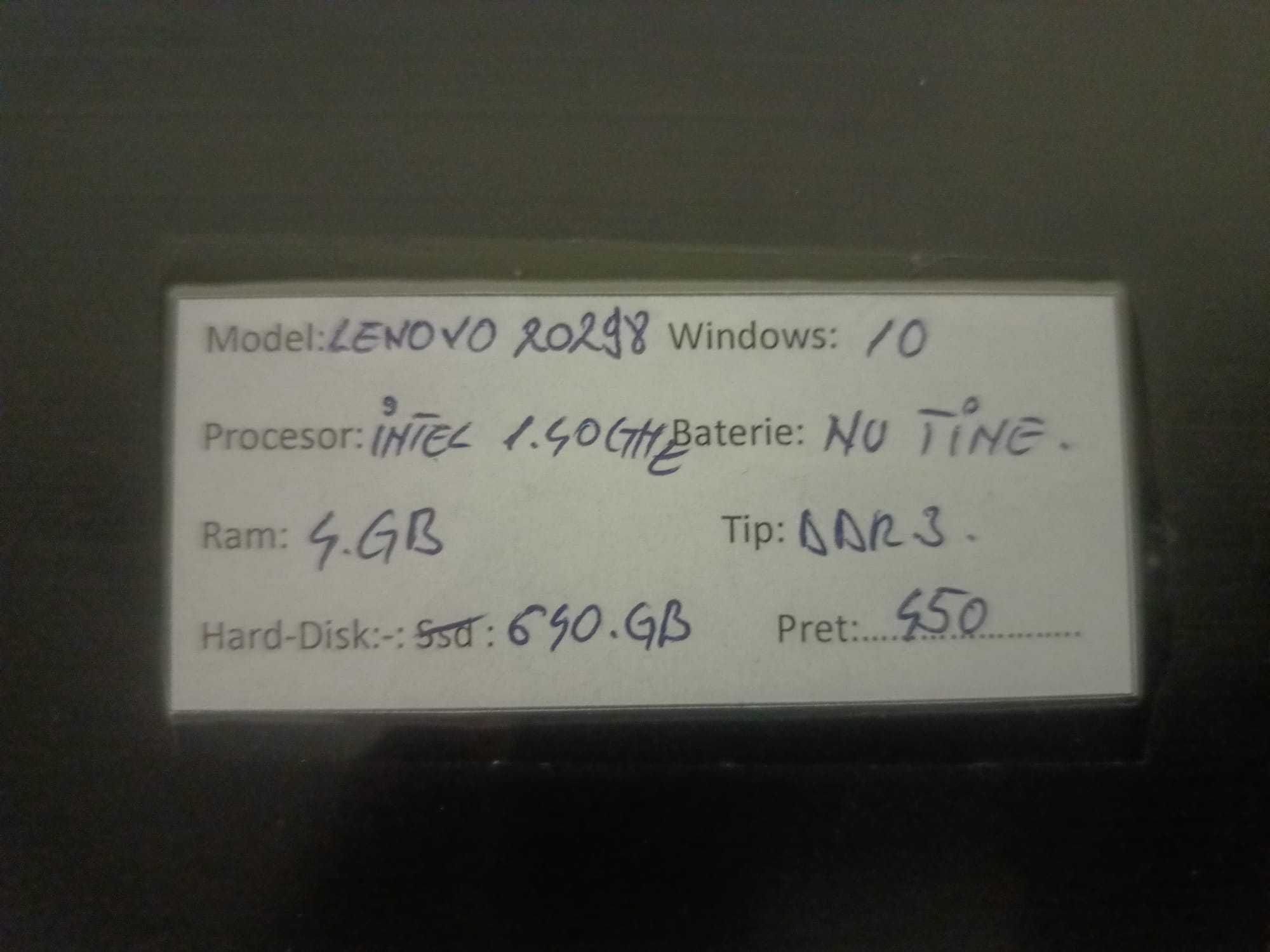 Laptop Lenovo S510P.