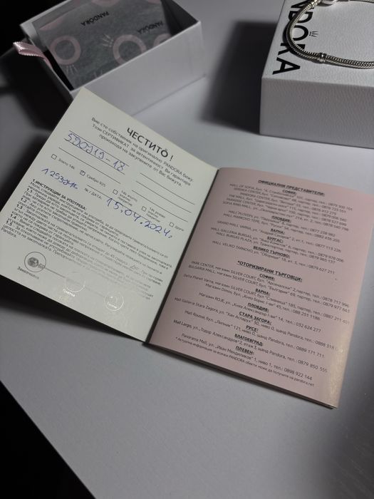 оригинална гривна Pandora