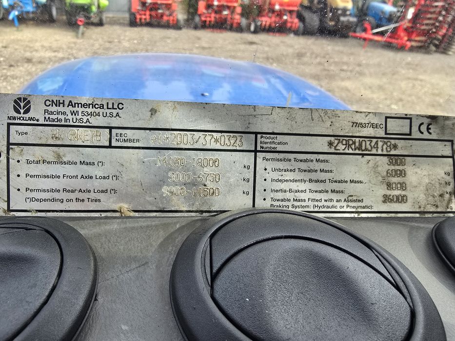 New holland t8050