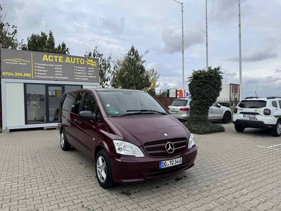 Vand/schimb cu autoplatforma Mercedes Vito 8+1 2012