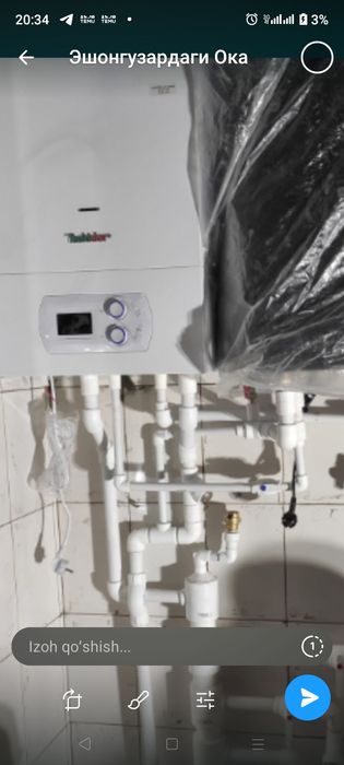 Сантехник хизмати тошкент буйлаб сифатли ва тез