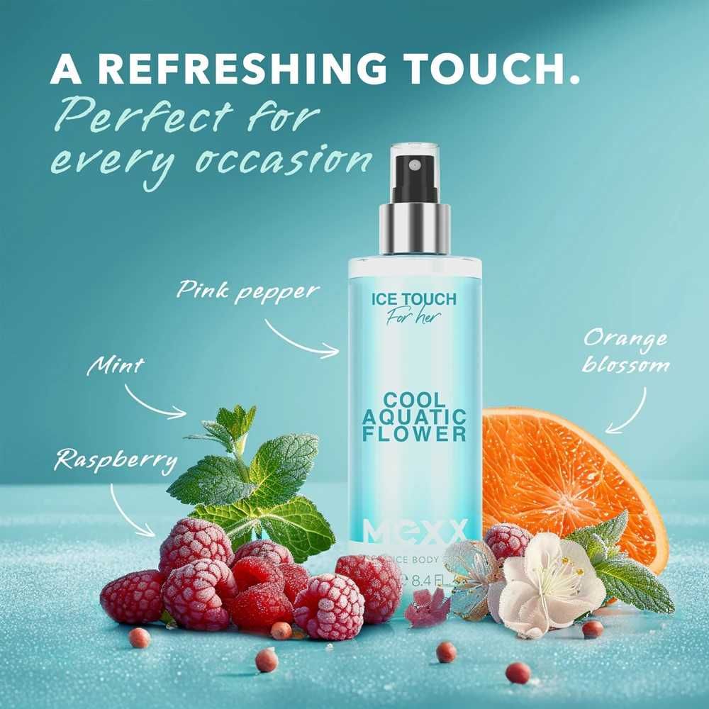 Mexx Ice Touch Cool Aquatic Flower-parfum pentru fiecare zi-250 ml