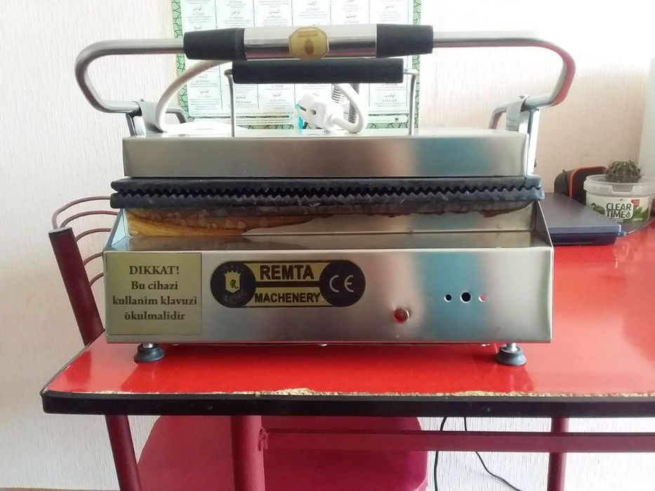 Лаваш аппарат 3 фазали, тостер сотаман