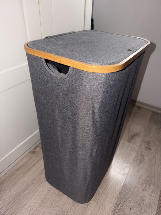 Голям кош за пране с капак