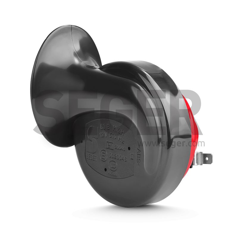 сирена тип охлюв seger electric horn 12v/24v, 410 hz нисък и 510 ...