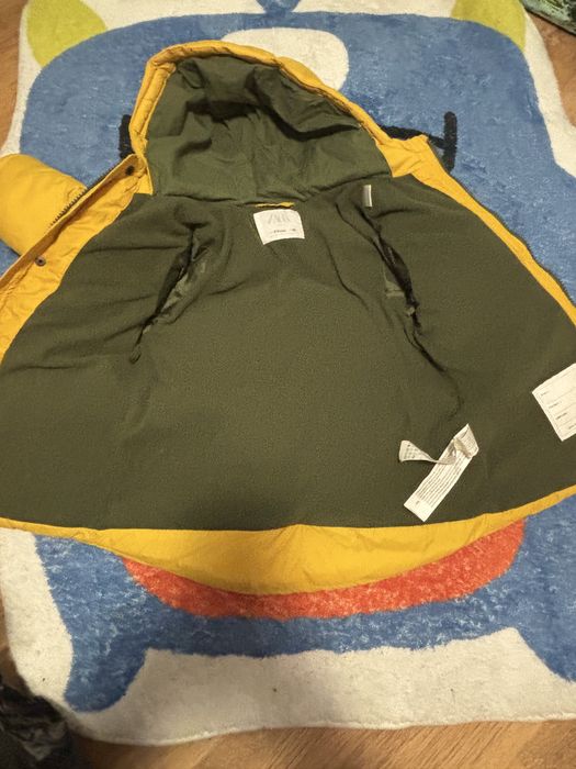 Зимно олекотено яке на Zara. 2-3г.