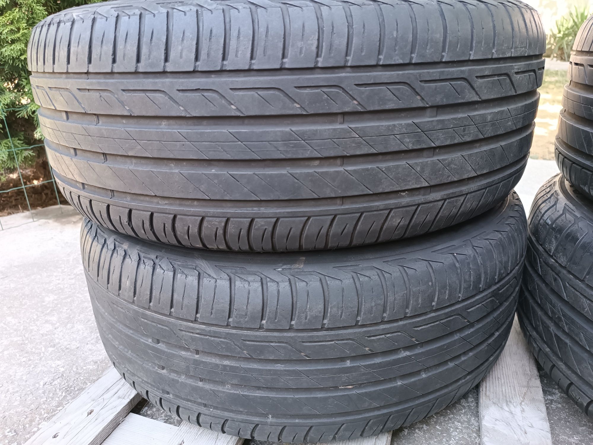 Лети джанти 17ки 5х112 + летни гуми 215/55/17 Bridgestone