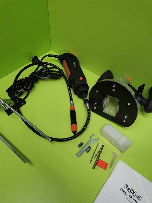 Freza profesionala Dremel și polizor biax. Mașina de frezat