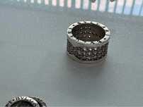 Vand pandativ / medalion Bvlgari din argint, stantat