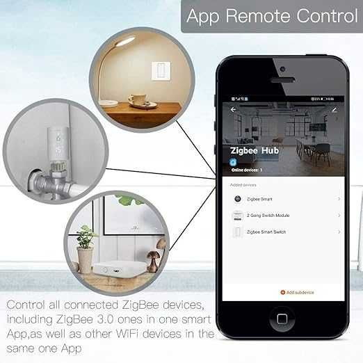 MOES Home Bridge pentru ZigBee, Gateway Hub Smart