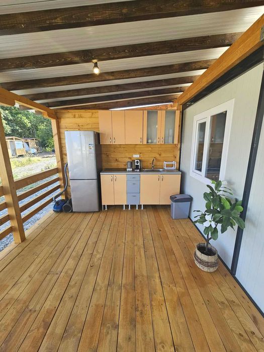 Изграждане на дървени навеси/бунгало/