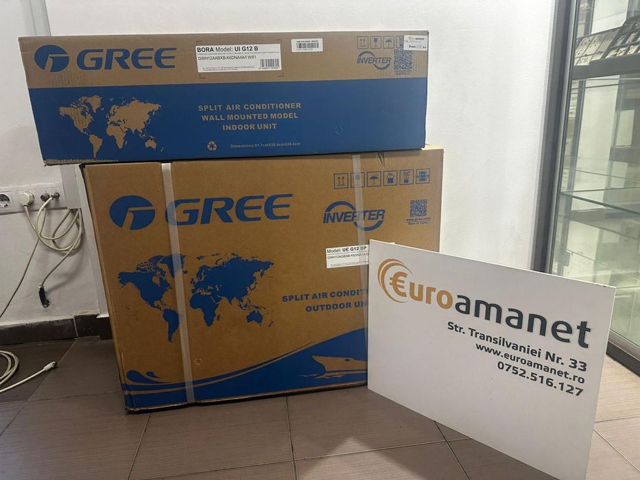 Aparat de aer contitionat Gree UEG12BP, 12000 BTU -T-