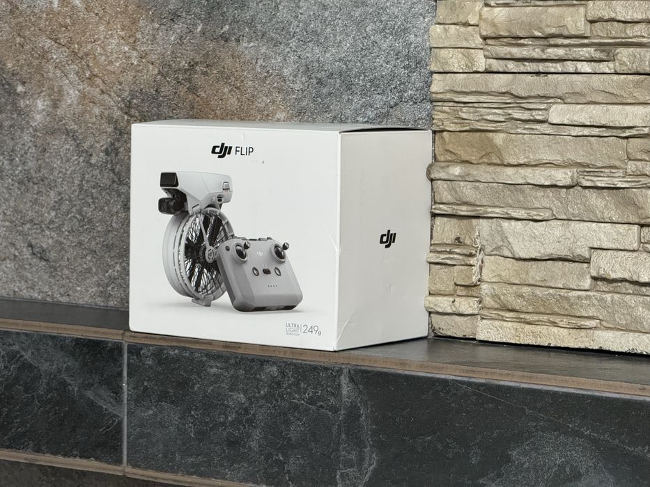 Dronă DJI FLIP 4K Controller RC/ Nou, Sigilat