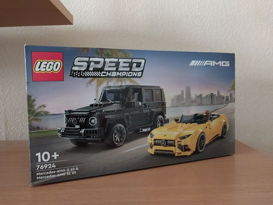 Лего (Lego) конструктор оригинал модель машинки Mercedes SL600
