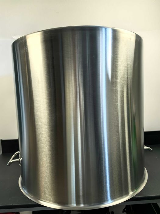 Oala inox 130 litri 55x55 cm profesionala 1299 lei