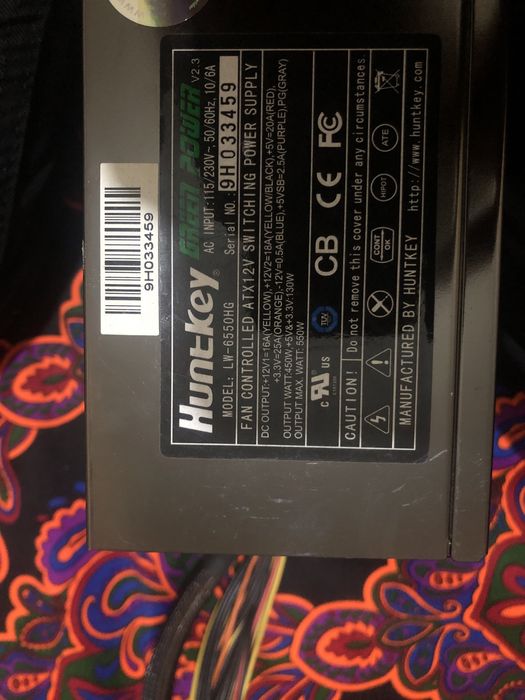 blok pitaniya HUNTKEY