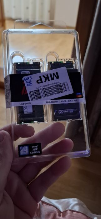 RAM DDR5 2x8Gb Dual Channel 4800 Mhz