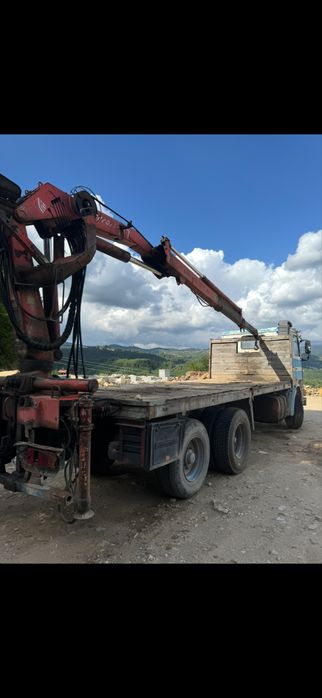 Scania 112h Бордови/Кран