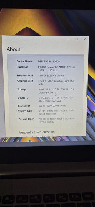 Vand laptop Lenovo Ideapad 330