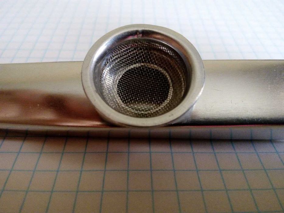 курительная трубка алюминиевая (номер 80)