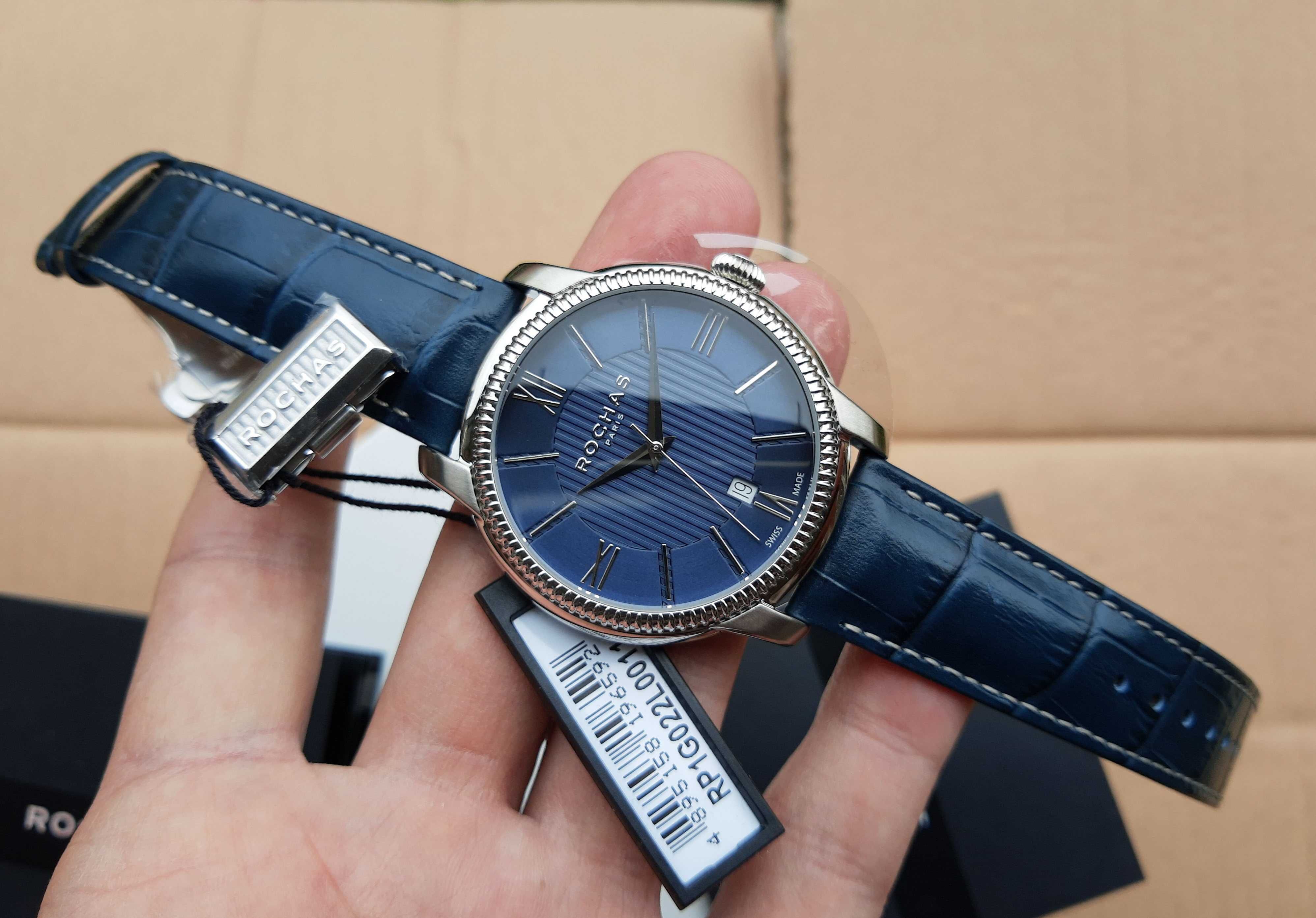 Ceas Rochas Classic Blue Swiss