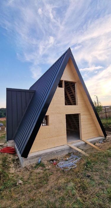 Construim cabane din lemn la comanda clientului