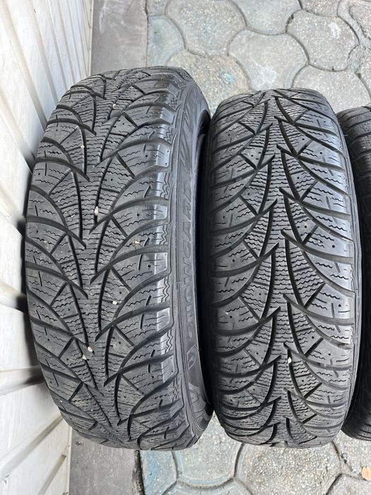 Jante otel 4x100mm, anvelope iarna 185/65 R15 Dacia Logan Renault Opel