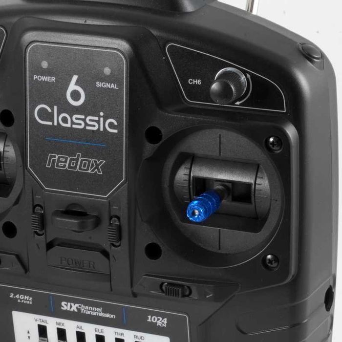 NEW MODEL 2023 - Telecomanda navomodel REDOX 6ch/2.4Ghz + Receptor 6Ch