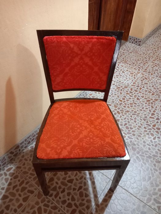 Scaune bucatarie tapițate set 4 bucăți