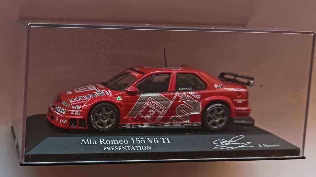 Macheta Alfa Romeo 155 V6 DTM 1994 Nannini - Minichamps 1/43