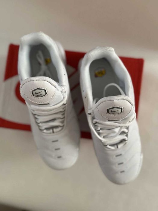Nike Air Max TN Plus Triple White (от/до 36-46 номер)(НАЙ-ПРОДАВАН)