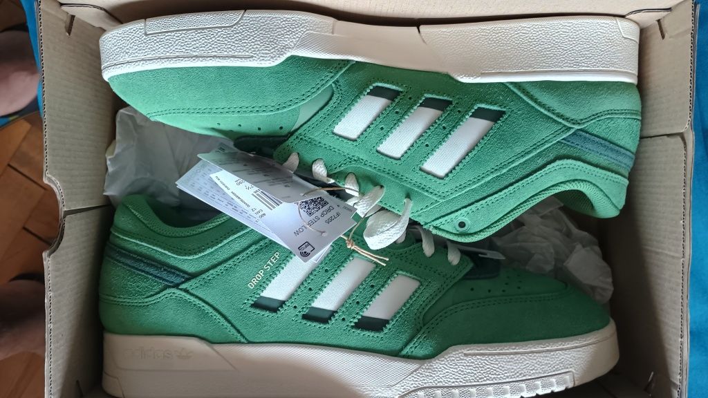 Продвам нови зелени Adidas Drop Step(torsion)система,номер 47 ,30.5 см