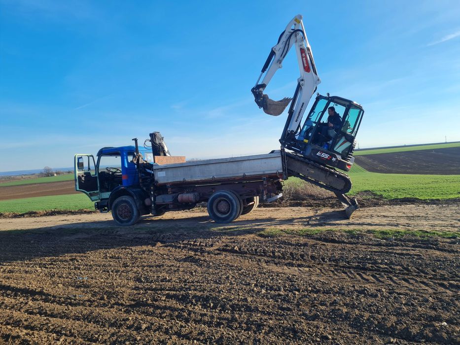 Бетонни пръстени, изграждане на септични ями и герани.