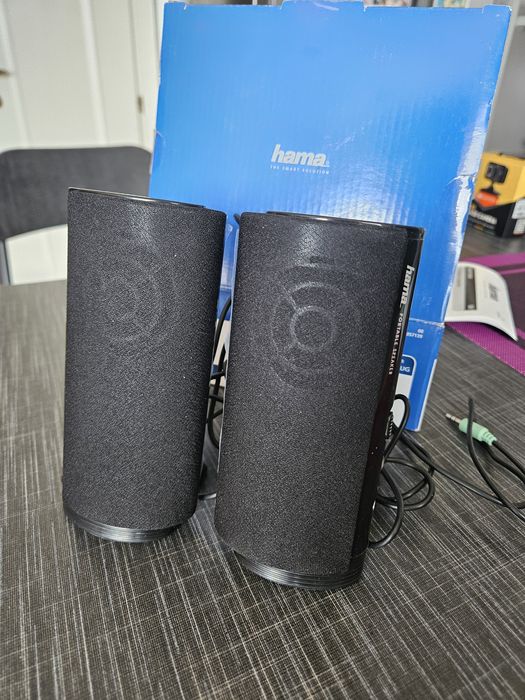 Тонколони HAMA E-80, 2.0, 2х120 mW, черни