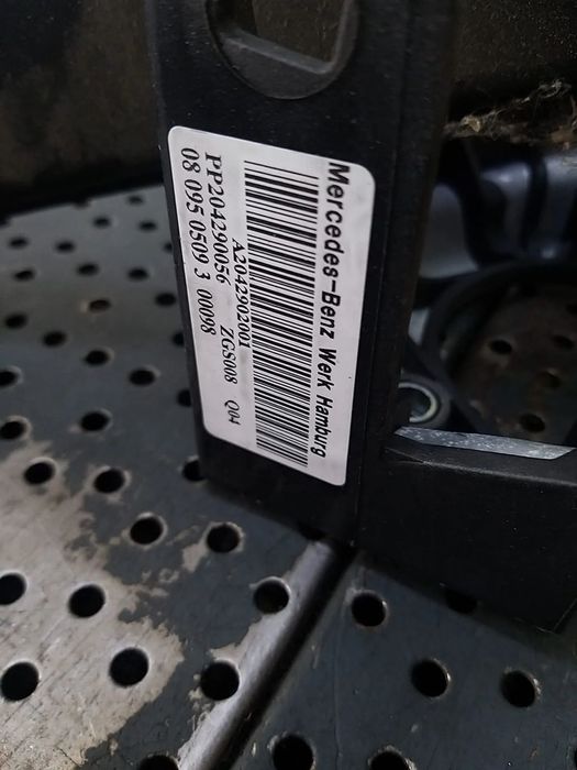 Pedala frana mercedes c class w204 a2042902001