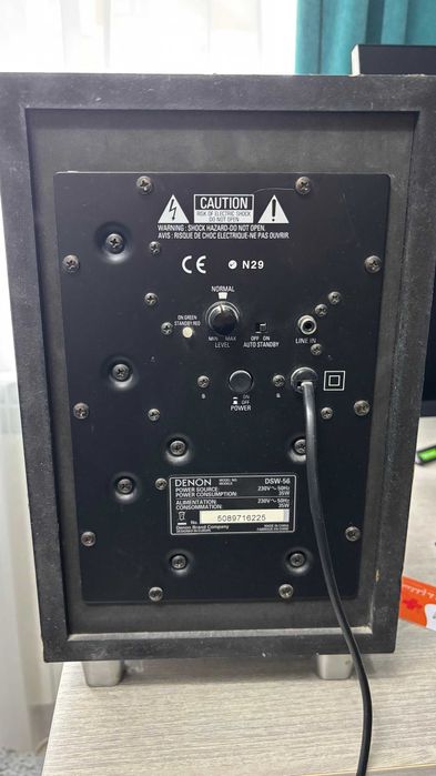 Denon SYS-56HT 5.1 subwoofer activ