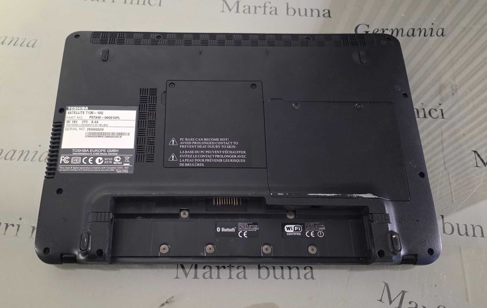 Laptop core2duo - Toshiba Satellite T13-10G - functional,instalat