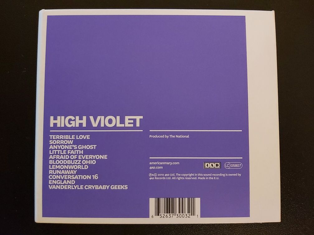 Cd Original The National - High Violet