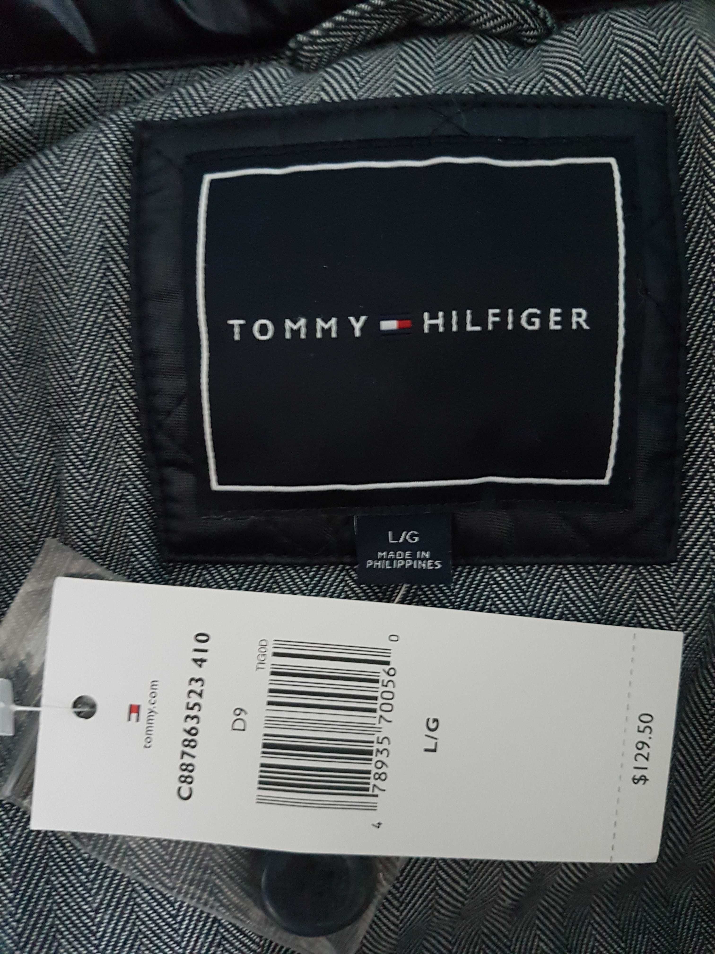 Ново мъжко есенно-зимно яке Tommy Hilfiger размер L