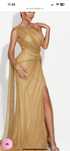 Rochie aurie marimea 38
