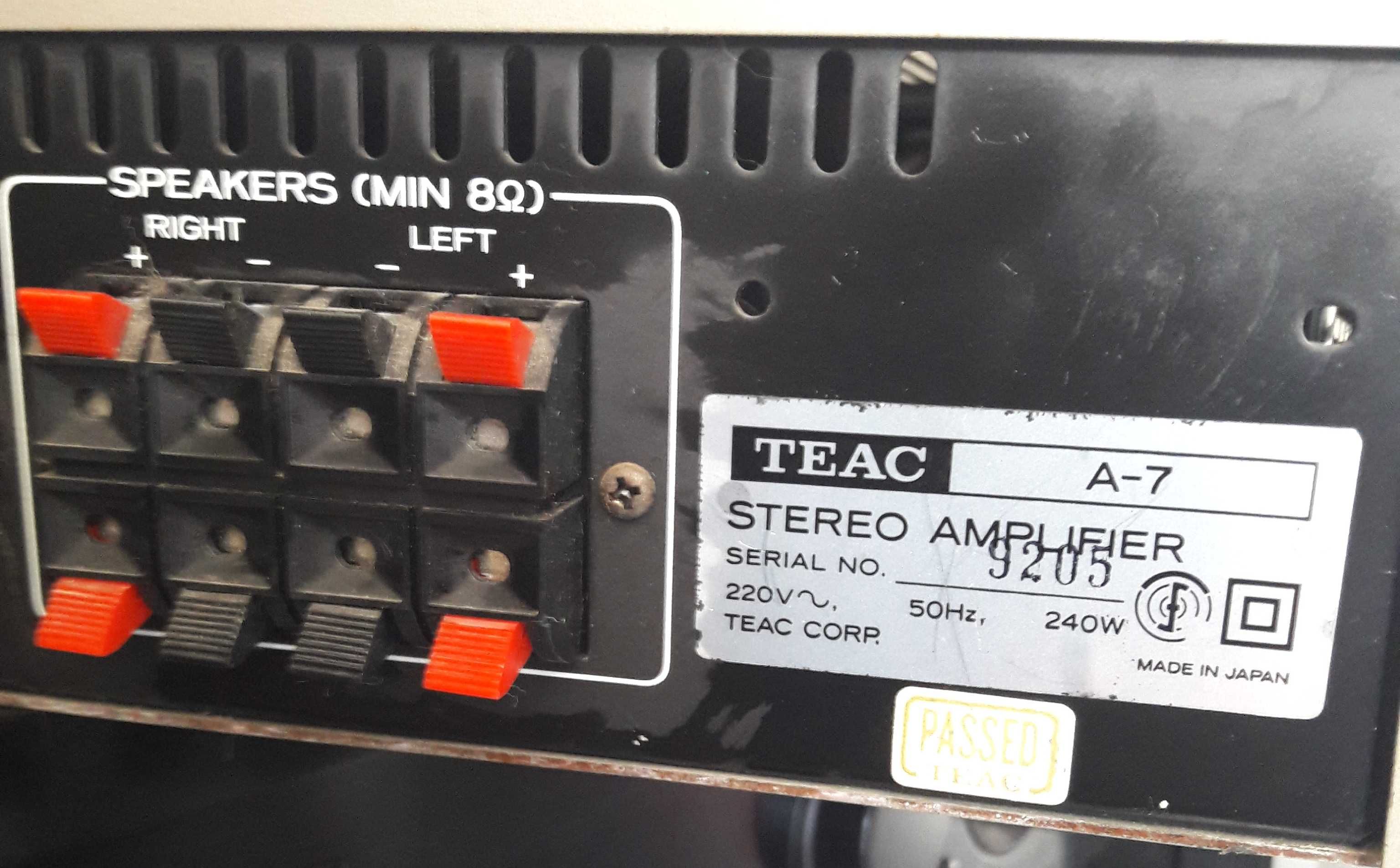 TEAC A 7 усилвател