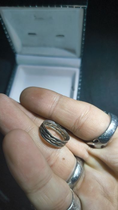 Inel Vintage argint sterling fără sțana