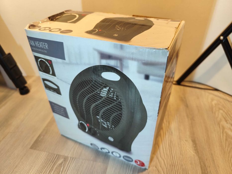 Aeroterma cu ventilator 2000W cu intrerupator siguranta la inclinare